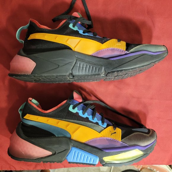 Puma LQDCELL Optic Sheer 'Black Rose Turquoise'  Size  7.5 - Picture 10 of 16